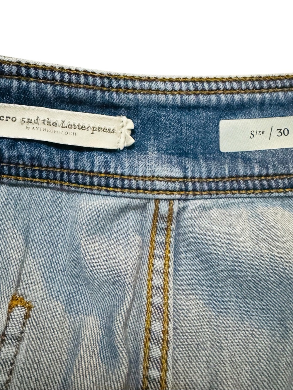 ANTHROPOLOGIE PILCRO and the LETTERPRESS Jeans Ultra High Rise Relaxed Cropped - Picture 10 of 12